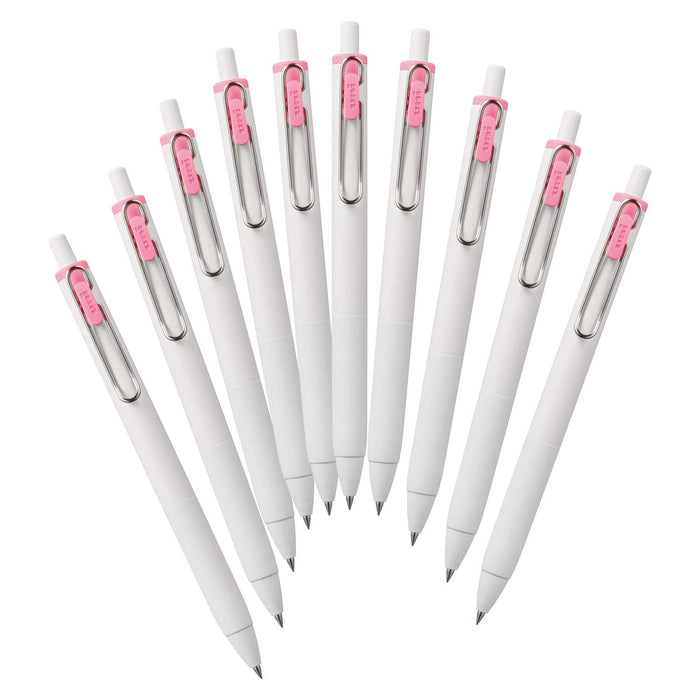Mitsubishi Pencil Uniball One Gel Ballpoint Pen 0.5 Light Pink 10 Pack-Kiichin - The #1 Place for Japanese Goods in Your Hand!