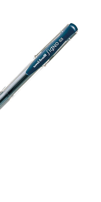 Mitsubishi Pencil Uniball Signo Standard UM-100 0.5mm Gel Ballpoint Pen Blue Black-Kiichin - The #1 Place for Japanese Goods in Your Hand!