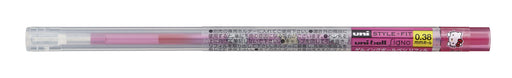 Mitsubishi Pencil Hello Kitty 0.38mm Baby Pink Ballpoint Pen & Style Fit Refill-Kiichin - The #1 Place for Japanese Goods in Your Hand!