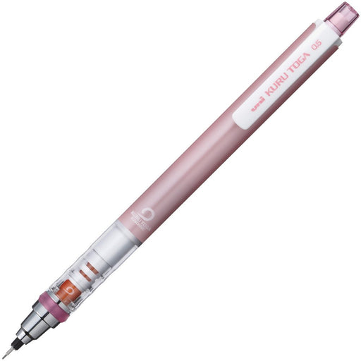Mitsubishi Pencil Kurtoga Mechanical Pencil 0.5mm Automatic Lead Rotation Baby Pink-Kiichin - The #1 Place for Japanese Goods in Your Hand!