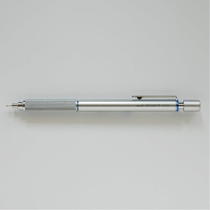 Mitsubishi Pencil Mechanical Drafting Pencil 0.5 Shift Silver M51010.26-Kiichin - The #1 Place for Japanese Goods in Your Hand!