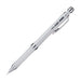 Mitsubishi Pencil Alpha Gel Firm 0.5 White Mechanical Pencil - Japan M5809Gg1P.1-Kiichin - The #1 Place for Japanese Goods in Your Hand!