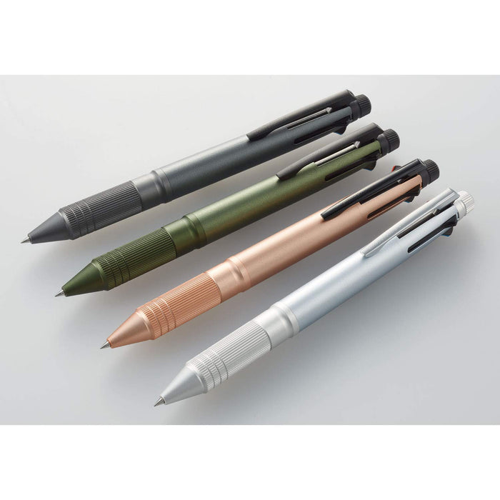Mitsubishi Pencil Jetstream Multi-Function Pen 4&1 Metal Edition Easy Write 0.5 Pink Gold-Kiichin - The #1 Place for Japanese Goods in Your Hand!