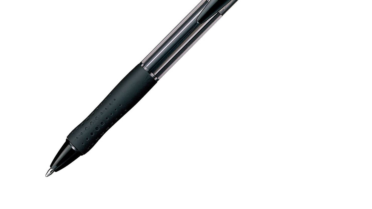 Mitsubishi Pencil Oil-Based Black Ballpoint Pen - Berry Raku Knock 1.0 SN10010-Kiichin - The #1 Place for Japanese Goods in Your Hand!