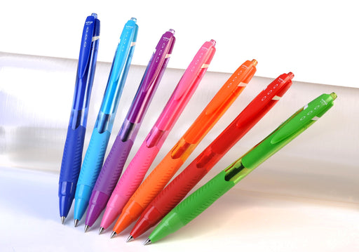 Mitsubishi Pencil Jet Stream Ballpoint Pen 0.7mm Lime Green 10 Pack Easy to Write-Kiichin - The #1 Place for Japanese Goods in Your Hand!