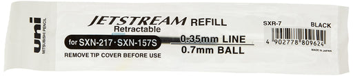 Mitsubishi Pencil Oil-Based Black Ballpoint Pen with SXR-7 Refill - Pack of 24-Kiichin - The #1 Place for Japanese Goods in Your Hand!