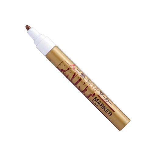 Mitsubishi Pencil Medium Point Gold Paint Marker Pack of 10-Kiichin - The #1 Place for Japanese Goods in Your Hand!