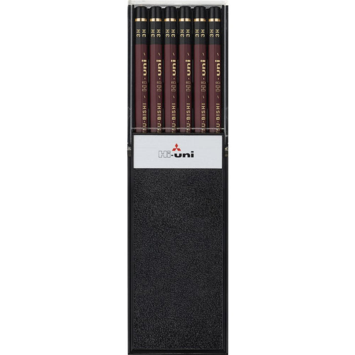 Mitsubishi Pencil High Uni 3H - Premium Quality Pack of 12-Kiichin - The #1 Place for Japanese Goods in Your Hand!