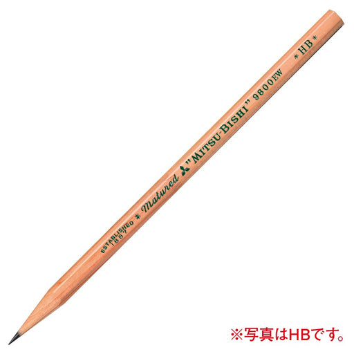 Mitsubishi Pencil Recycled 9800Ew B Eco-Friendly 1 Dozen Pack-Kiichin - The #1 Place for Japanese Goods in Your Hand!