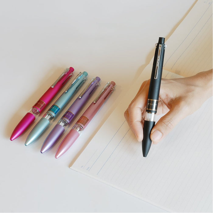 Mitsubishi Pencil Style Fit 5-Color Meister Knock Sky Blue Holder-Kiichin - The #1 Place for Japanese Goods in Your Hand!