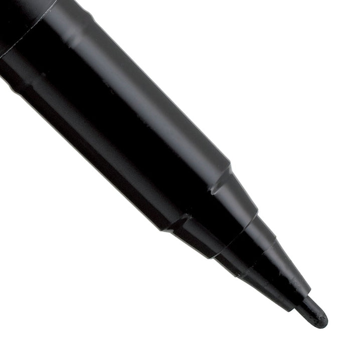 Mitsubishi Pencil Plocky Twin Water-Based Extra Fine Black Pen 5 Pieces-Kiichin - The #1 Place for Japanese Goods in Your Hand!