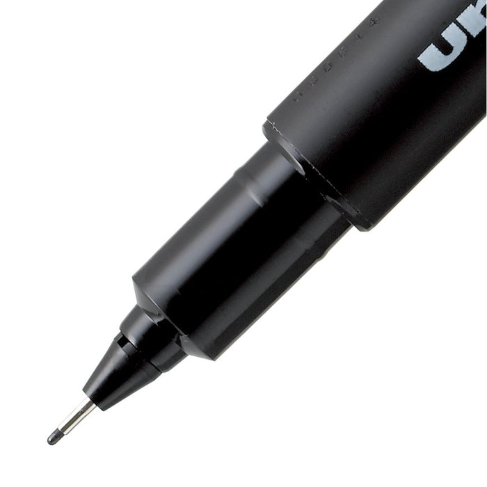 Mitsubishi Pencil Plocky Twin Water-Based Extra Fine Black Pen 5 Pieces-Kiichin - The #1 Place for Japanese Goods in Your Hand!