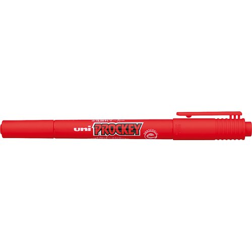 Mitsubishi Pencil Plocky Twin Extra Fine Red Water-Based Pen PM120T.15-Kiichin - The #1 Place for Japanese Goods in Your Hand!