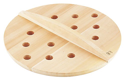 Endo Shoji Miyabi Urushi Kogei Thick Sawara Wooden Lid 21cm Made in Japan-Kiichin - The #1 Place for Japanese Goods in Your Hand!