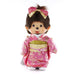 Sekiguchi Monchhichi Girl Plush Toy Furisode Style 20cm Height-Kiichin - The #1 Place for Japanese Goods in Your Hand!