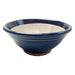 Motoshige Ceramic Blue Suribachi Mortar 19Cm - Authentic Japanese Kitchen Tool-Kiichin - The #1 Place for Japanese Goods in Your Hand!