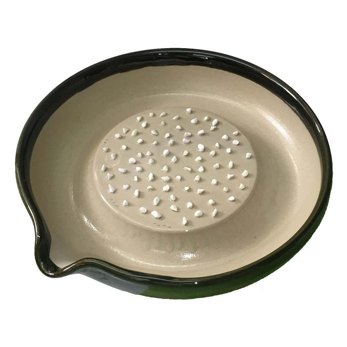 Motoshige Ceramic Grater Plate 15Cm - Authentic Japanese Kitchen Tool-Kiichin - The #1 Place for Japanese Goods in Your Hand!