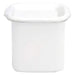 Noda Horo White Enamel Square Food Containers - Large Size with Enamel Lid-Kiichin - The #1 Place for Japanese Goods in Your Hand!