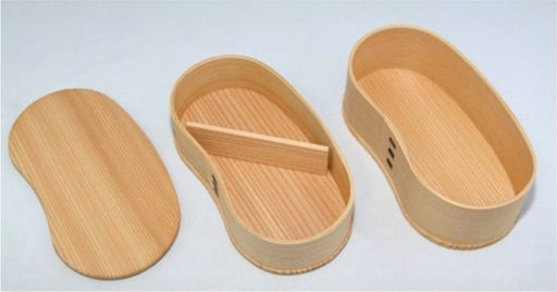 Odate Kougeisha Two-Tier Lunch Box Odate Magewappa Hango Bento-Kiichin - The #1 Place for Japanese Goods in Your Hand!