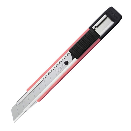 Olfa Medium Size Versatile M Thick Type Cutter in Pink Model 203Bsp-Kiichin - The #1 Place for Japanese Goods in Your Hand!