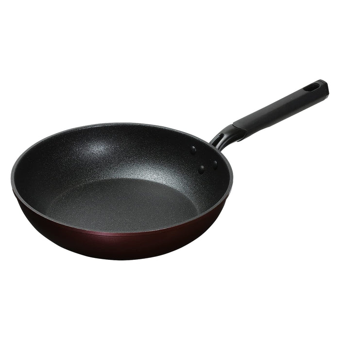 Pearl Metal 28Cm Frying Pan Mega Stone Coating Hexagonal Handle Gas Stove-Kiichin - The #1 Place for Japanese Goods in Your Hand!