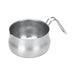 Pearl Metal 14cm Satina Stainless Steel Cook Pot IH Compatible Made in Japan-Kiichin - The #1 Place for Japanese Goods in Your Hand!