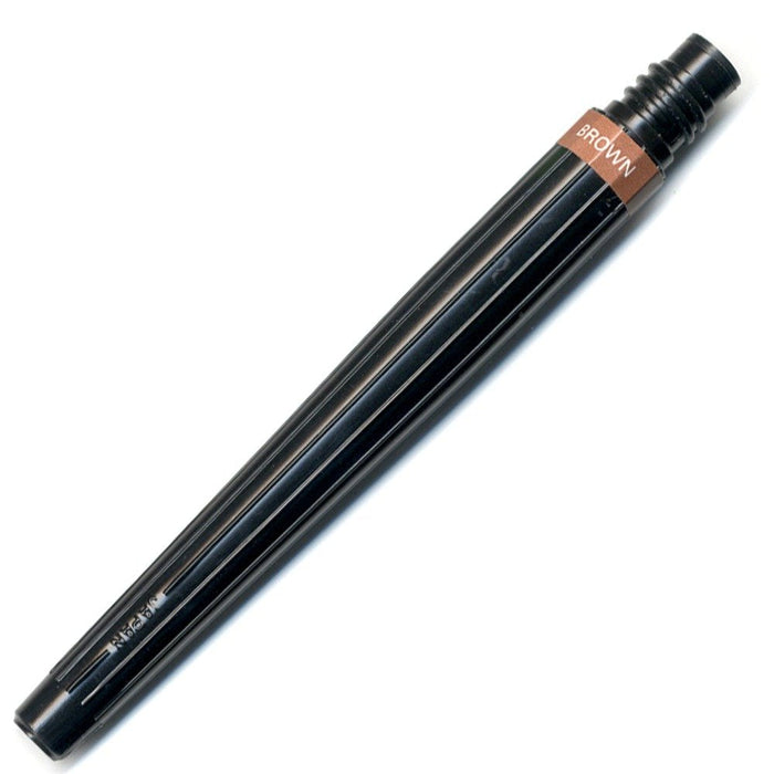 Pentel XFR-106 Set of 10 Brown Brush Pen Cartridges for Art-Kiichin - The #1 Place for Japanese Goods in Your Hand!
