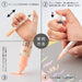 Pentel Pastel Orange Color Brush Pen Milky Brush Series Xgfh-Pf-Kiichin - The #1 Place for Japanese Goods in Your Hand!