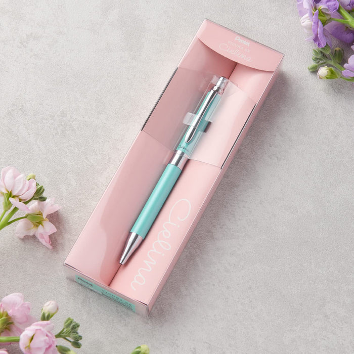 Pentel Vicuna Ex Sierra Bx3005Cd 0.5mm Green Shaft Ballpoint Pen Oil-Based 28g-Kiichin - The #1 Place for Japanese Goods in Your Hand!