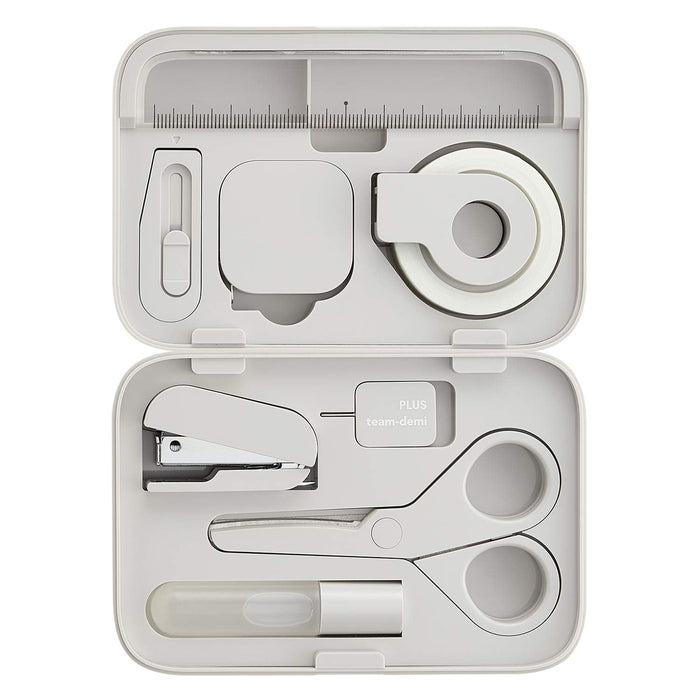Plus Stationery Kit Team Demi Nezu TD-001 30-213 - Japanese-Made Stationery Set-Kiichin - The #1 Place for Japanese Goods in Your Hand!