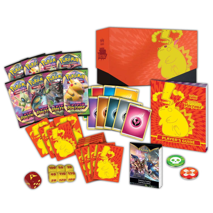 Pokemon Card Sword & Shield 4 Vivid Voltage Elite Pikachu Trainer Box English-Kiichin - The #1 Place for Japanese Goods in Your Hand!