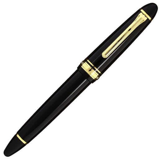Sailor 1911 Large Black Fountain Pen 21K Gold Trim Medium Point - Sailor Fountain Pen-Kiichin - The #1 Place for Japanese Goods in Your Hand!