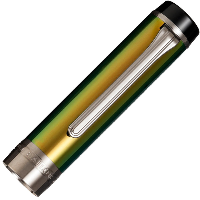 Sailor Cylint Fountain Pen Colored Stainless Steel Scarab Fine Nib 10-6006-260