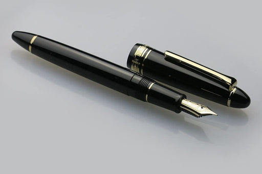 Sailor Fountain Pen Profit Light - Black with Gold Trim Zoom Nib Model 11-1038-720-Kiichin - The #1 Place for Japanese Goods in Your Hand!