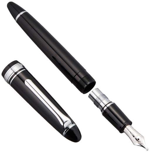 Sailor Fountain Pen Profit Light with Silver Trim and Zoom Black Model 11-1039-720-Kiichin - The #1 Place for Japanese Goods in Your Hand!