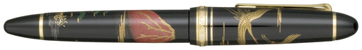 Sailor Fountain Pen Profit Makie Red Fuji and Crane Medium Point 11-5010-420-Kiichin - The #1 Place for Japanese Goods in Your Hand!