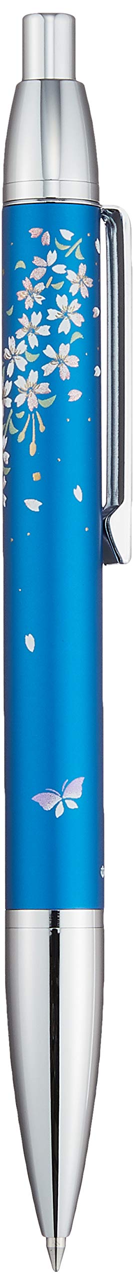 Sailor Fountain Pen - Elegant Makie Cherry Blossoms and Butterflies Oil-Based Ballpoint Blue-Kiichin - The #1 Place for Japanese Goods in Your Hand!