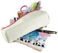 Sailor Fountain Pen with Navy/Beige Synthetic Leather Case Desk Deli 002 Model-Kiichin - The #1 Place for Japanese Goods in Your Hand!