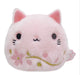 Sanei Boeki Plush Cat Dango Sakura W7.5xD6xH7cm-Kiichin - The #1 Place for Japanese Goods in Your Hand!