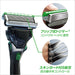 Schick Hydro 5 - Men's Razor with 5 Blades and 4 Comfort Replacement Blades-Kiichin - The #1 Place for Japanese Goods in Your Hand!