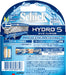 Schick Hydro 5 Men's Razor Replacement - 5 Blades 4 Pieces Pack-Kiichin - The #1 Place for Japanese Goods in Your Hand!