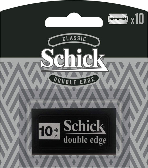 Schick Double Edge Shaving Razor With 10 Replacement Blades-Kiichin - The #1 Place for Japanese Goods in Your Hand!