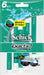 Schick Exacta 2 Pack of 6 Disposable Razors for Close Shave by Schick-Kiichin - The #1 Place for Japanese Goods in Your Hand!