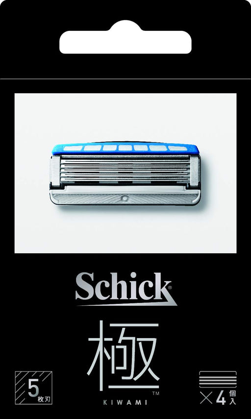 Schick Extreme Kiwami 5-Blade Razor Replacement 4 Pack Shaving Blades-Kiichin - The #1 Place for Japanese Goods in Your Hand!