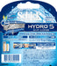 Schick Hydro 5 Pack of 12 Durable Replacement Razor Blades-Kiichin - The #1 Place for Japanese Goods in Your Hand!
