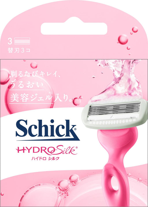 Schick HydroSilk 3-Piece Replacement Razor Blades-Kiichin - The #1 Place for Japanese Goods in Your Hand!