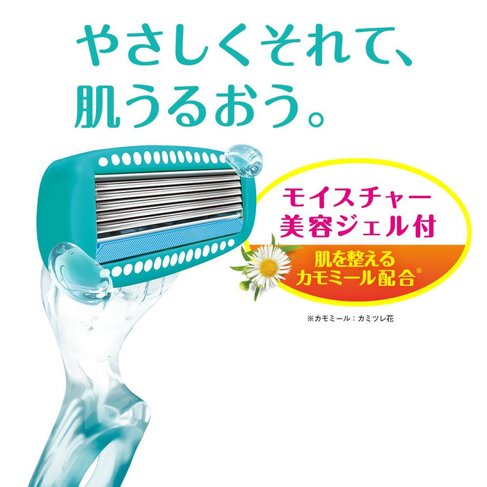 Schick Hydrosilk Replacement Blades - 3 Pieces for Sensitive Skin Women's Razor-Kiichin - The #1 Place for Japanese Goods in Your Hand!