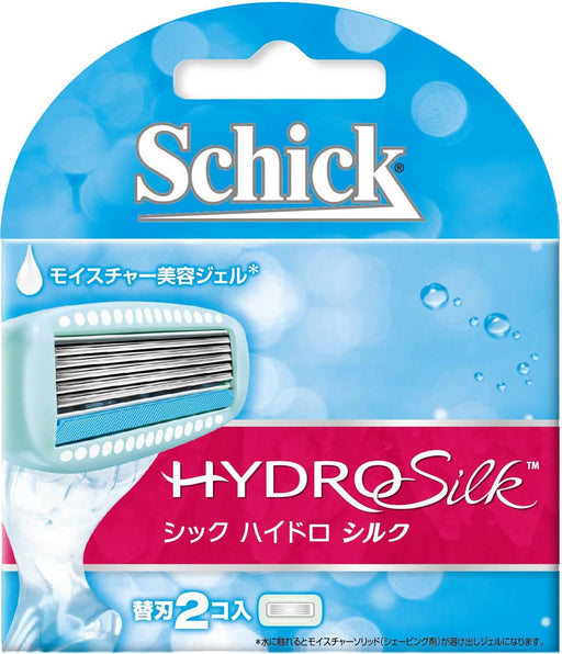 Schick Hydrosilk 4-Piece Spare Blades - Premium Replacement Razor Heads-Kiichin - The #1 Place for Japanese Goods in Your Hand!