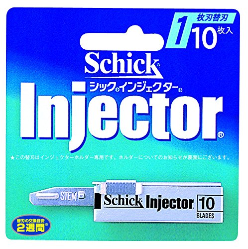 Schick Injector Razor Blades Pack of 10 - Replacement Blade by Schick-Kiichin - The #1 Place for Japanese Goods in Your Hand!
