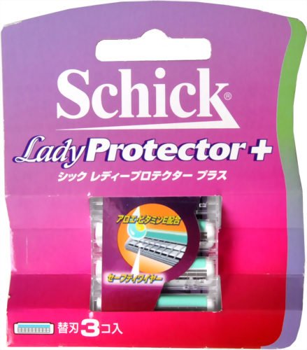 Schick Lady Protector P3 - Durable Replacement Blades LPP3 Pack by Schick-Kiichin - The #1 Place for Japanese Goods in Your Hand!